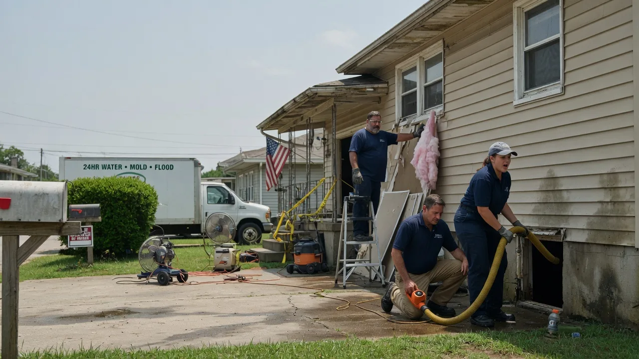 Water Damage Repair in Cortland, IL near me